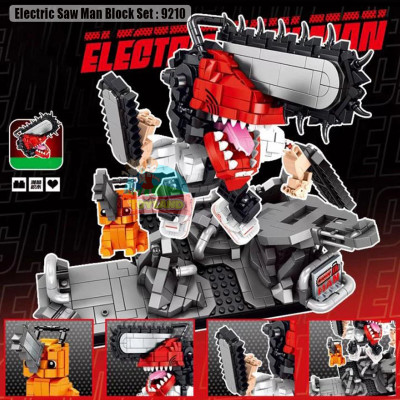 Electric Saw Man Block Set : 9210